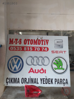 VOLKSWAGEN JETTA SOL İÇ STOP ÇIKMA ORİJİNAL 2011 2015 Çıkma Yedek Parça