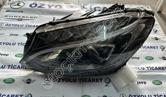 MERCEDES W205 C Serisi Sol Led Far A2059067303 Çıkma Yedek Parça