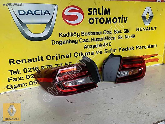 Renualt Taliant Sifir Orjinal Sağ Sol Stop ve Diğer Par 2400433