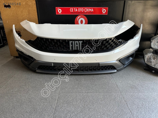 Fiat Egea Cross Ön Tampon Komple Dolu Çıkma Orjinal Beyaz otocikma