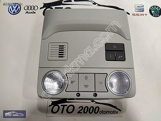 1K8947105Ad Wrc 1K8947106C Beetle Golf Jetta Tavan Lambasi Çıkma