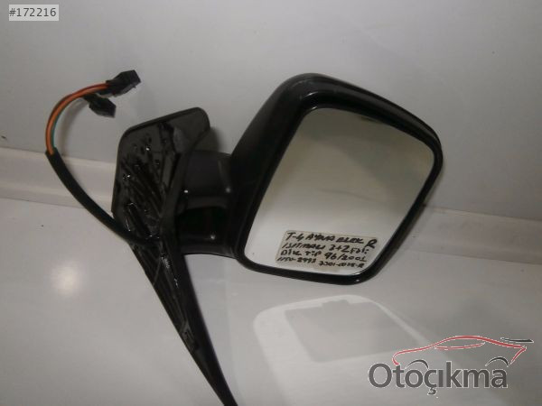 T4 TRANSPORTER SAĞ AYNA DİK TİP ELEKTRIKLI ISITMALI