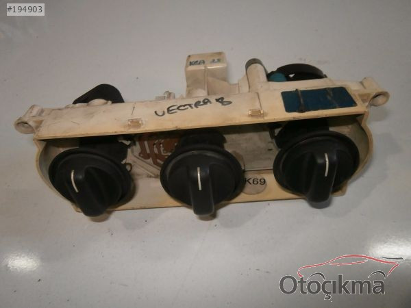 VECTRA B KALÖRİFER KUMANDA PANELİ