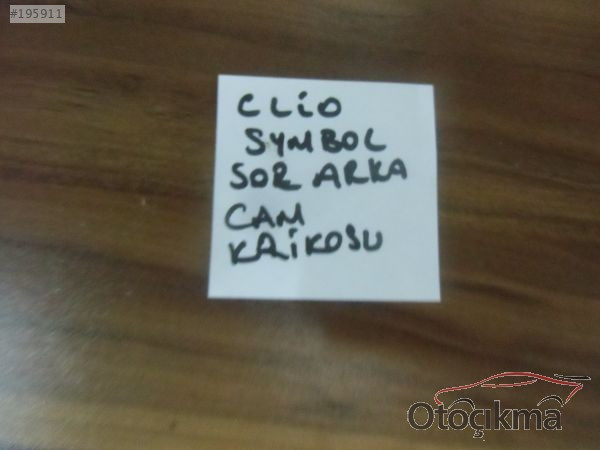 CLİO SYMBOL SOL ARKA KAPI CAM KRİKOSU 2009-2012 MODEL