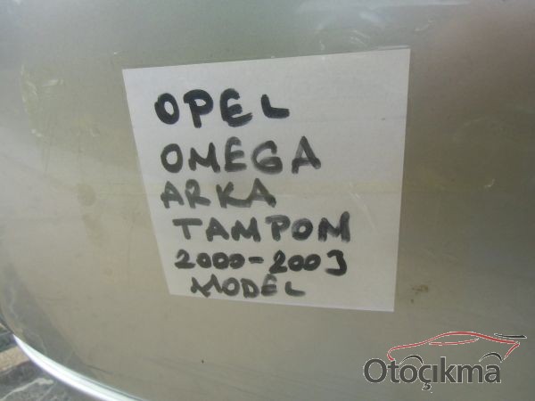 OPEL OMEGA ARKA TAMPON 2000-2003 MODEL ORJİNAL ÇIKMA