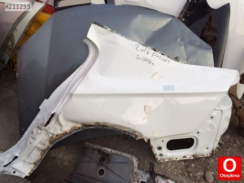 2016 Passat sol arka çamurluk