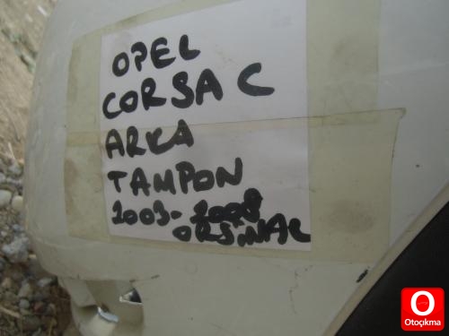 OPEL CORSA C ARKA TAMPON 2003-2008 MODEL ORJİNAL ÇIKMA TEMİZ