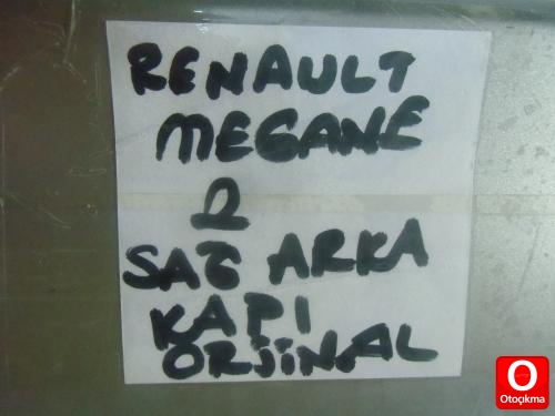 RENAULT MEGANE 2 SAĞ ARKA KAPI ORJİNAL ÇIKMA 2003-2009 MODEL
