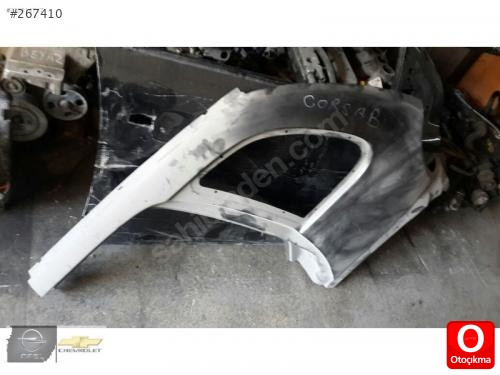 opel corsa b arka çamurluk orjinal çıkma temiz has opel