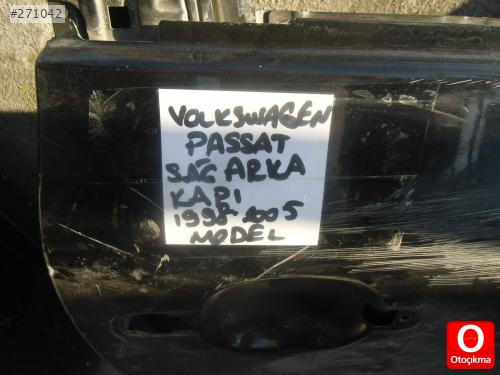 VOLKSWAGEN PASSAT SAĞ ARKA KAPI 1998-2005 MODEL ORJİNAL ÇIKM
