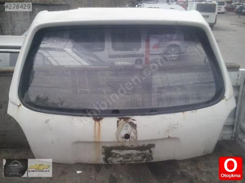 orjinal sökme çıkma sıfır corsa b tek kapı dolu bagaj kapağı