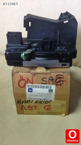 Opel astra g sağ ön kapı kilidi sıfır orjinal 24444016
