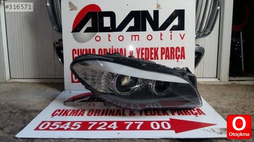 BMW 520 F 10 2012 model sağ far fiyat 1250 tl