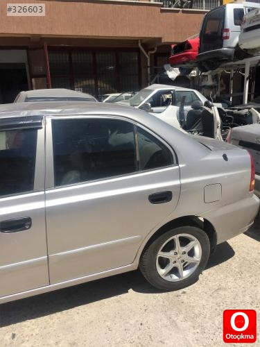 accent sol arka kapı