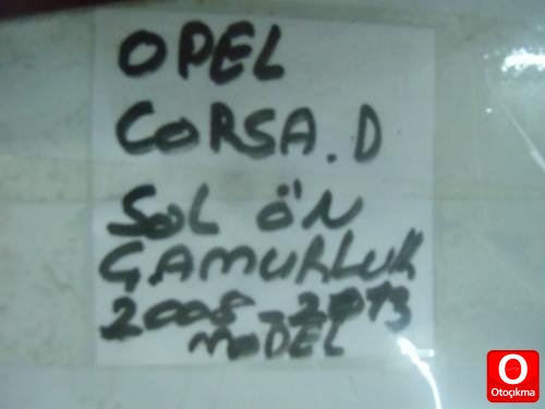 OPEL CORSA D SOL ÇAMURLUK 2008-2015 MODEL ORJİNAL
