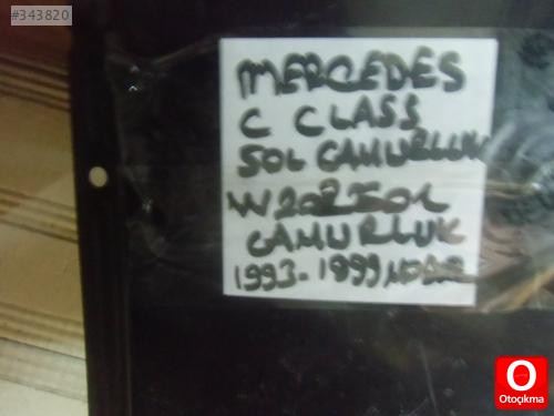 MERCEDES W202 SOL ÇAMURLUK , MERCEDES C CLASS SOL ÇAMURLUK