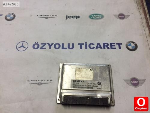 BMW 5 SERİSİ E39 520 525 530 MS43 MOTOR BEYNİ 7509942 ÖZYOLU
