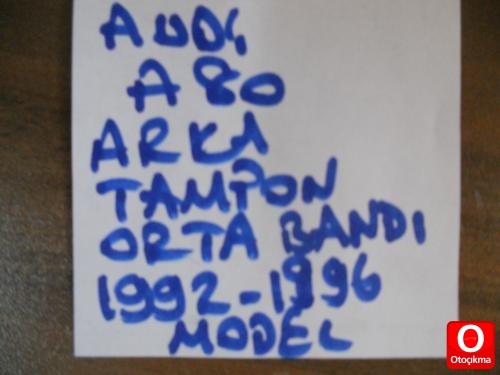 AUDİ A80 ARKA TAMPON BANDI 1992-1996 MODEL ORJİNAL