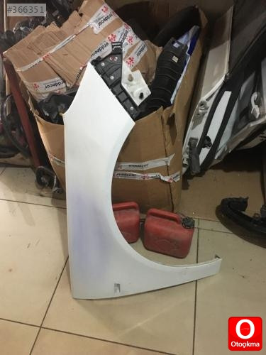 opel insignia sağ ön çamurluk çıkma beyaz temiz ORJİNAL OPEL