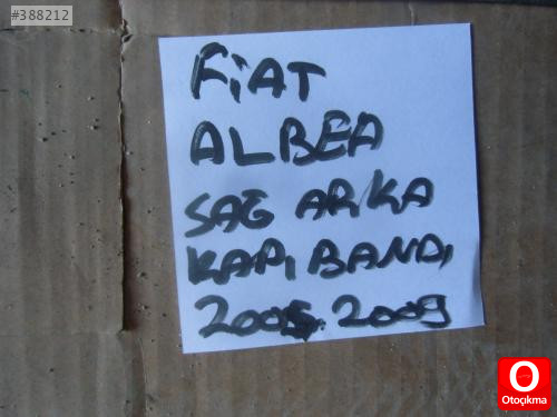 FİAT ALBEA SAĞ ARKA KAPI ÇITASI 2005-2009