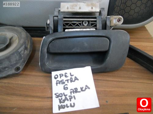 OPEL ASTRA G SOL ARKA KAPI CAM FİTİLİ ORJİNAL 1998-2004