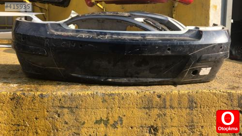 Opel Astra h sedan siyah arka tampon 