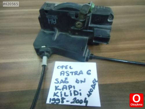OPEL ASTRA G SAĞ ÖN KAPI KİLİDİ 1998-2004 MODEL ORJİNAL ÇIKM