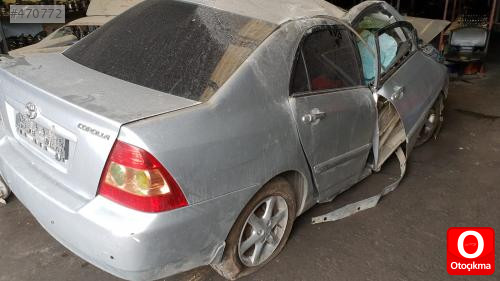 2005 Toyota corolla çıkma sol arka kapı
