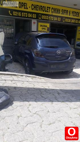 opel corsa d arka tampon tek kapı ORJİNAL OTO OPEL ÇIKMA 