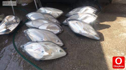 ÇIKMA TOYOTA YARİS SAĞ SOL FAR 