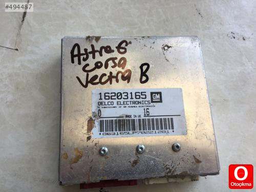 16203165 GM VECTRA ASTRA CORSA 1.4-1.6 16V MOTOR BEYİN ORj