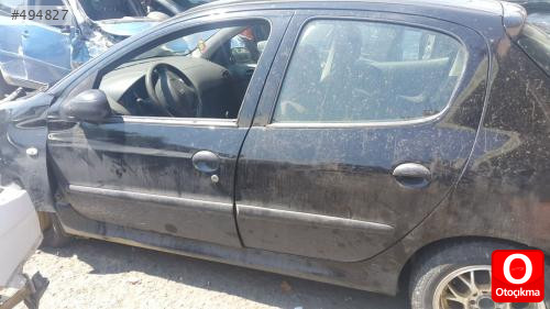 Peugeot 206+ sol arka kapı çıtası orjinal çıkma