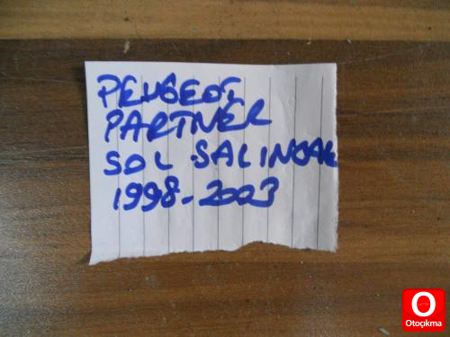 PEUGEOT PARTNER SOL SALINCAK 1998-2002 MODEL
