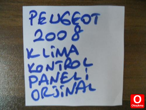 PEUGEOT 2008 KLİMA KONTROL PANELİ ORJİNAL ÇIKMA