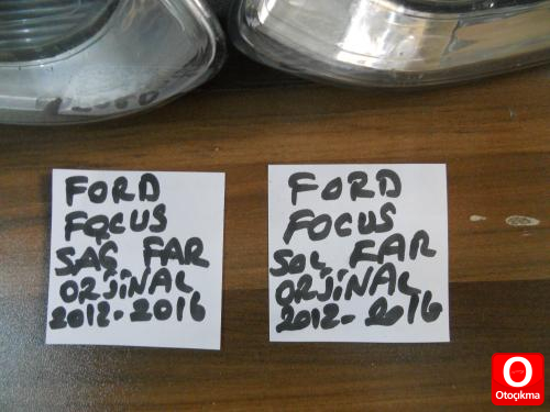 FORD FOCUS SAĞ FAR , FORD FOCUS SOL FAR 2012-2016 MODEL ORJİ