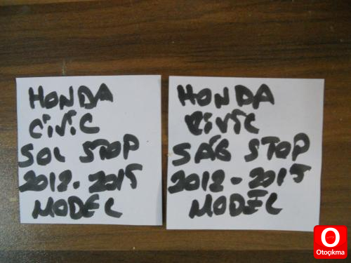 HONDA CİVİC SAĞ STOP , HONDA CİVİC SOL STOP 2012-2015 MODEL