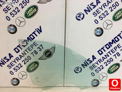 BMW 3 SERİSİ F30 SAĞ ÖN KAPI CAMI ÇIKMA ORJİNAL 2012-2018 C