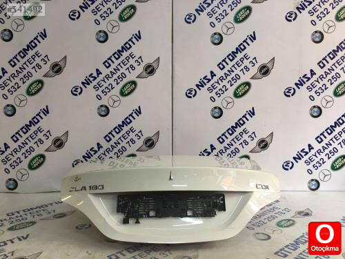 MERCEDES CLA CLASS W117 BEYAZ BAGAJ KAPAĞI ORJ ÇIKMA 2013-17