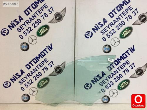 BMW 3 SERİSİ E90 SOL ÖN KAPI CAMI ORİJİNAL ÇIKMA 2006-2011