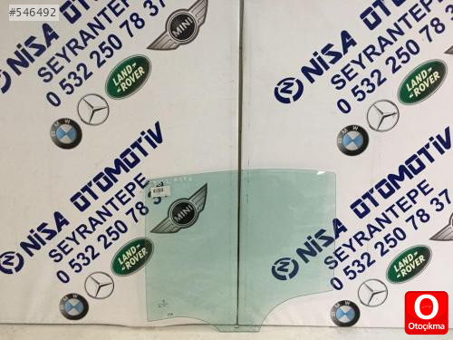 BMW 3 SERİSİ F30 SOL ARKA KAPI CAMI ORİJİNAL ÇIKMA 2012-2018