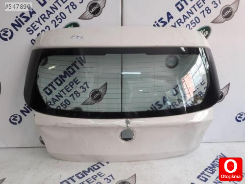 BMW 1 SERİSİ E87 BEYAZ BAGAJ KAPAĞI ORİJİNAL ÇIKMA 2005-2011