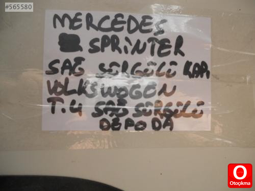VOLKSWAGEN VOLT SAĞ SÜRGÜLÜ KAPI 2.ÜRÜN ORJİNAL 