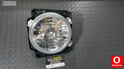 VOLKSWAGEN GOLF2 SAĞ ÖN FAR ŞEFFAF KRİSTAL SIFIR TAKIM