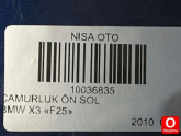 Oto Çıkma Parça / Bmw / X3 / Kaporta & Karoser / Sol Ön Çamurluk / Çıkma Parça 