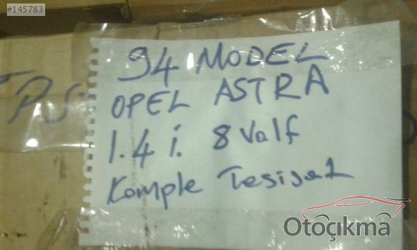 OPEL ASTRA 1.4 i 8 valf komple tesisat