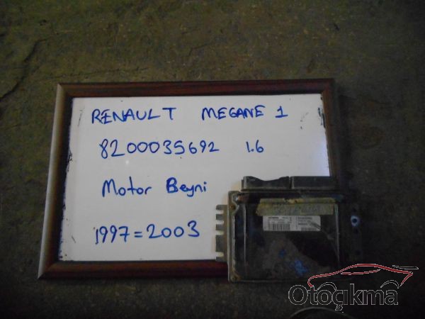 RENAULT MEGANE 1 1.6 MOTOR BEYNİ