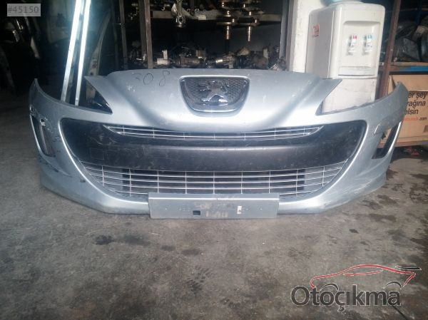 PEUGEOT 308 ÇIKMA DOLU ÖN TAMPON GRİ RENK