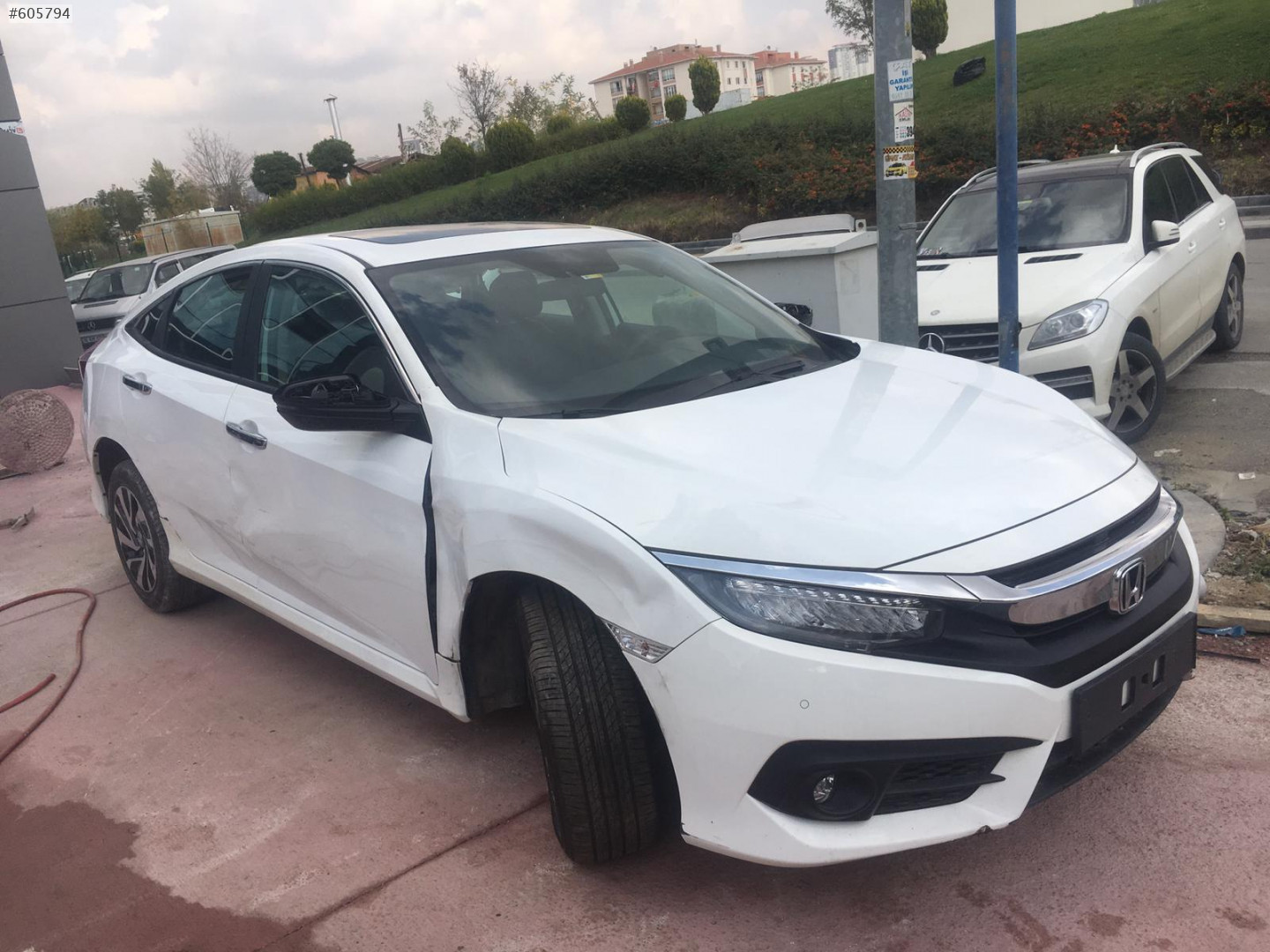 Honda Civic 1 6 Fb7 Bosch Arka Fren Balatasi 2013 2016