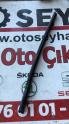 6J3837471B seat ibiza arka sol kapı iç cam sıyırıcı fitili