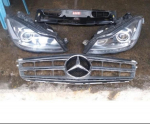Mercedes C180 2013 sağ sol far ön panjur çıkma